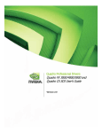 Quadro FX 3800/4800/5800 and Quadro CX SDI User's Guide