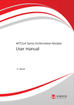 WTS1x4 series inclinometer user guide EN20130529 V1.2 .cdr