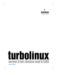 Turbolinux Server 6 for zSeries and S/390 User Guide