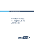 Mobile Connect for Apple iOS 2.0 User Guide