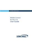 User Guide - SonicWALL