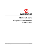 MGC3130 Aurea Graphical User Interface User Guide