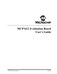 MCP1612 Evaluation Board User's Guide