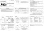 FX2N-4AD-PT USER'S GUIDE