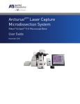 ArcturusXT™ Laser Capture Microdissection System User Guide