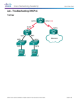 Lab - Troubleshooting DHCPv4