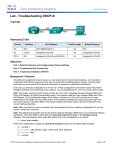 Lab - Troubleshooting DHCPv6