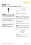 Operating Instructions - VEGABAR 14