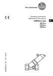 Operating instructions Mechatronic flow sensor SBY2xx SBG2xx