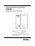 NI 9146 Operating Instructions and Specifications