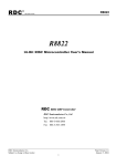 16-Bit RISC Microcontroller User's Manual