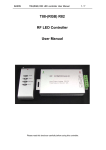 T88-(RGB) R82 RF LED Controller User Manual