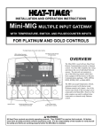 Mini-MOD and Mini-Extension Installation Manual - Heat