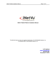 iNetVu® Mobile Platform Installation Manual 1-877 - C-Com