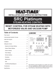 HWR Platinum Installation Manual - Heat