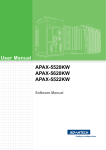 User Manual APAX-5520KW APAX-5620KW - Login