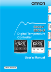 E5CSV E5CS-U Digital Temperature Controller User's Manual