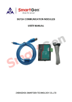 SG72A COMMUNICATION MODULES USER MANUAL