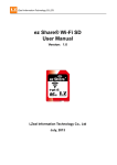 ez Share® Wi-Fi SD User Manual