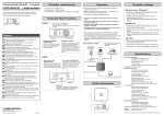 Specifications Computer requirements Parts and