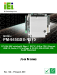 PM-945GSE-N270 User Manual
