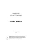 USER'S MANUAL