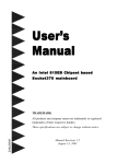 User's Manual