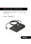 Serial Bus Simulator (SBS) - User Manual - PEAK