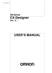 NS-Series CX-Designer Ver. 3._ User's Manual