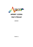 APRINT 1225XA User's Manual