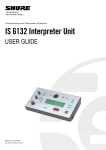 User Manual IS 6132 rev O