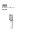 User's Manual Non-Contact Infrared Thermometer Model 403265