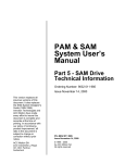 PAM & SAM System User's Manual Part 5