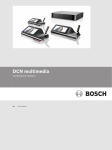 User manual - Bosch DCN multimedia conference system