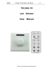 T63 (6A) i12 Led Dimmer User Manual