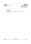 UM1650 User manual - STMicroelectronics