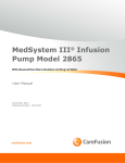 MedSystem III® Infusion Pump Model 2865