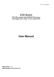 E28 Board User Manual