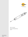 User manual Interroll RollerDrive