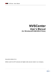 NVSCenter User's Manual V4.3