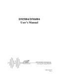 DM5804/DM6804 User's Manual - RTD Embedded Technologies, Inc.