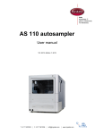 User manual AS110, edition 7