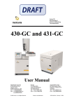 430-GC User Manual