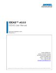 IDEAS User Manual - IDEAS™ v6.0.0