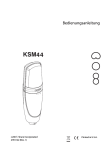 KSM44 User Guide (German)