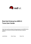 Red Hat Enterprise MRG 2 Tuna User Guide