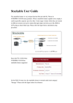 Stackable User Guide