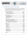 LiveSTATS.XSP v8: User Guide for ISP Clients