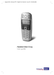 Handset Aton CL103 User guide