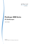 PicoScope 4000 Series User's Guide